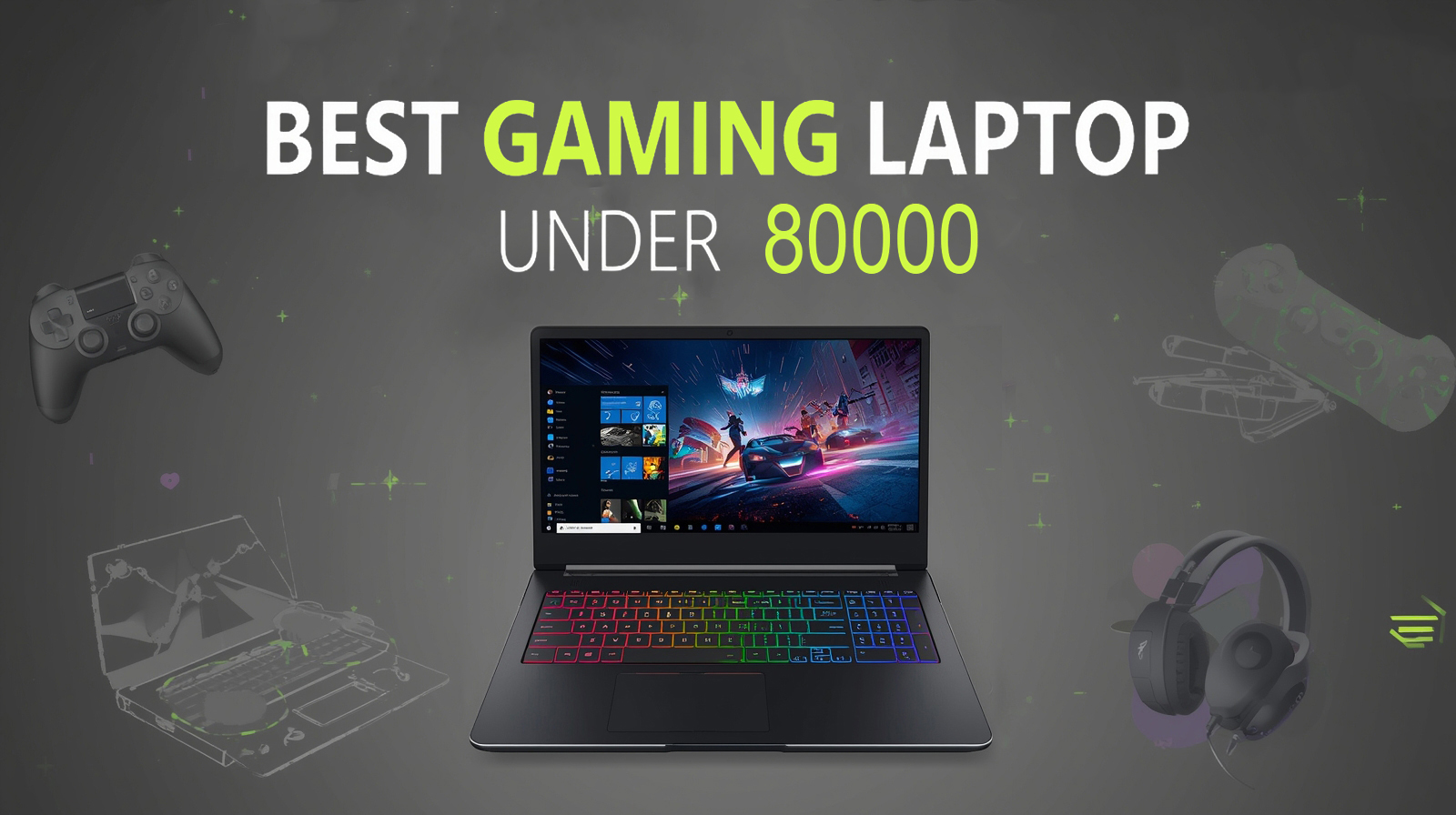 Best Gaming Laptop under 80000